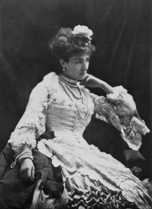 Sarah Bernhardt, Franse actrice, ca. 1865 door Nadar