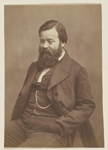 [Albert Patin de la Fizelière, literatuurwetenschapper door Nadar [Gaspard Félix Tournachon]