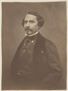 Jules Lecomte, journalist door Nadar [Gaspard Félix Tournachon]