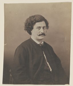 Lecomte door Nadar [Gaspard Félix Tournachon]
