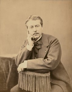 Maurice Zand door Nadar [Gaspard Félix Tournachon]