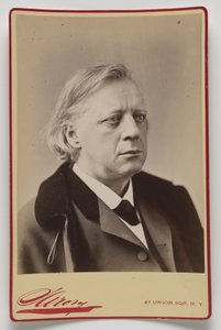 Henry Ward Beecher door Napoleon Sarony