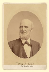 James Buchanan Eads door Napoleon Sarony