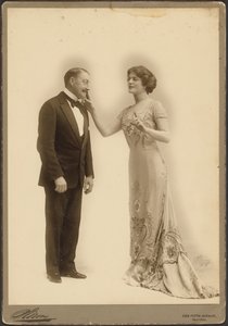 [John Drew, Jr. en vrouw]. door Napoleon Sarony
