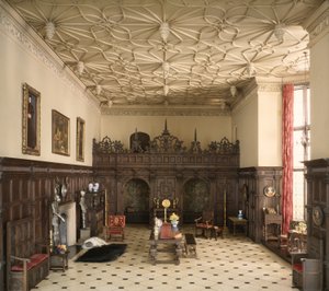 E-1: Engelse Grote Kamer van de Late Tudor Periode, 1550-1603 door Narcissa Niblack Thorne