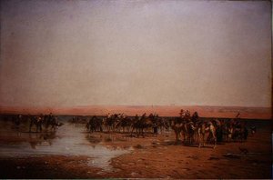 De woestijn oversteken door Narcisse Berchere