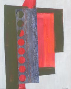 Abstracte kleurblokken