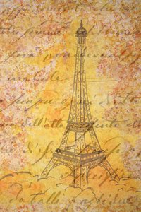 Eiffeltoren-script door Natalie Bruns
