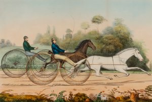 Lady Suffolk en Lady Moskou door Nathaniel Currier