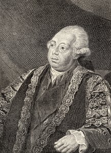 Lord North, illustratie uit 