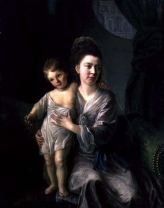 Anne Gardiner met haar Oudste Zoon Kirkman