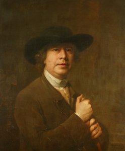 Zelfportret door Nathaniel Hone
