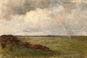 De regenboog door Nathaniel Hone