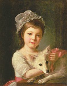 Jong Meisje met een Hond, 1776