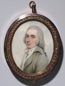 Portret van een man en portret van een vrouw paar, c. 1795