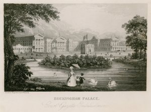 Buckingham Palace door Nathaniel Whittock