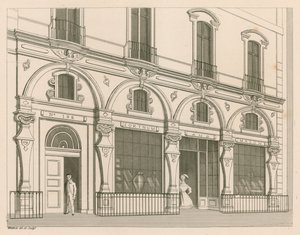 Winkelpui voor Fortnum and Mason, No 182 Piccadilly, Londen