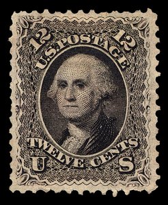 12c Washington enkele, 1861