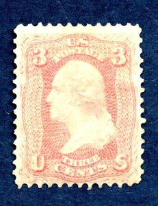 3c Washington enkel, 17 augustus 1861