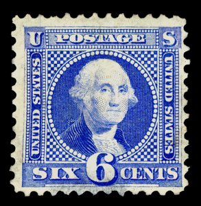 6c Washington heruitgave enkel