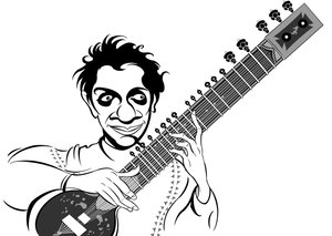 Ravi Shankar, 2019 door Neale Osborne