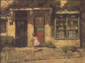 De Dorpswinkel door Nell Tenison Cuneo