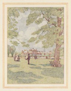 Kensington Palace vanuit de tuinen