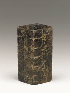 Hoge buis (cong) Lake Tai regio, Liangzhu cultuur door Neolithic Period Chinese School