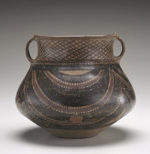 Urn, Gansu provincie, ca. 2000 v.Chr. door Neolithic Period Chinese School