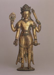 Statuette van de Hindoe god Vishnu, ca.1200