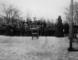 Russische dorpsschool