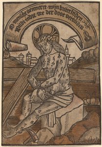 Christus als de Man van Smarten door Netherlandish 15th Century