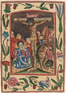 De Kruisiging door Netherlandish 15th Century