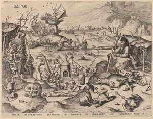 De verzoeking van Sint Antonius door Netherlandish 16th Century after Hieronymus Bosch, Hieronymus Cock