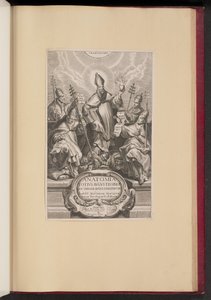 Titelpagina voor Anatomia Totivs Avgvstissimae Doctrinae Avgvstinae