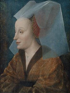 Portret van een Edelvrouw, Waarschijnlijk Isabella van Portugal 1397-1472