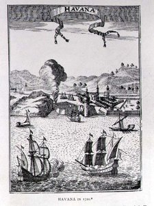 Havana, uit Gages Reizen, Amsterdam, 1720 door Netherlandish School