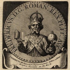 Heilige Roomse Keizer Frederik III. door Netherlandish School