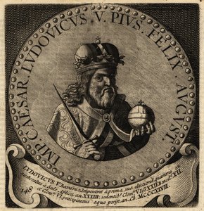 Heilige Roomse Keizer Lodewijk IV. door Netherlandish School