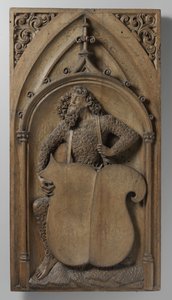 Paneel van een orgelkast, ca. 1510-20 door Netherlandish School