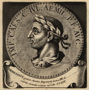 Portret van Romeinse keizer Aemilianus