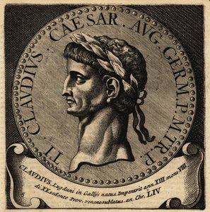 Portret van de Romeinse keizer Claudius