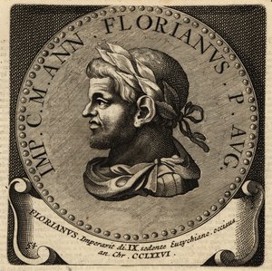 Portret van Romeinse keizer Florianus