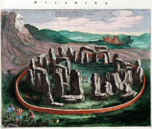 Uitzicht op Stonehenge