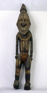 Voorouderfiguur door New Guinean