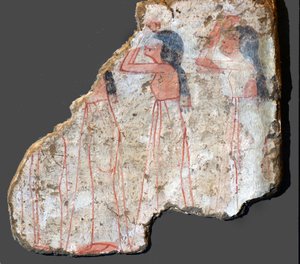 Onbekend schilderij door New Kingdom Egyptian