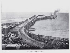 New Plymouth, Nieuw-Zeeland: New Plymouth Breakwater door New Zealand Photographer