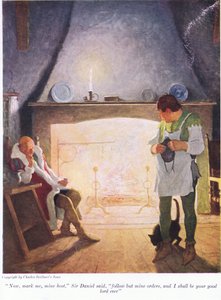 Let op mij, zei Sir Donald, volg mijn bevelen en ik zal altijd uw goede heer zijn door Newell Convers Wyeth