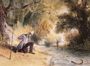 Snoekvissen, Het Vangen van een Jack, c.1839