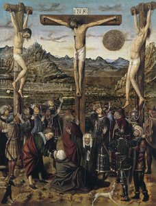 Kruisiging door Niccolo Antonio Colantonio